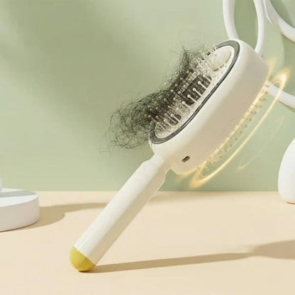 Cartufy™ Dual-Sided Undercoat Rake for Dogs & Cats