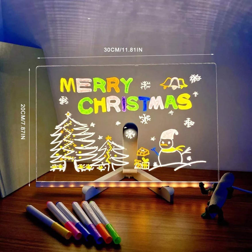 Cartufy™ LED Drawing Board | Screen-Free Creative Art Toy for Kids & Toddlers
