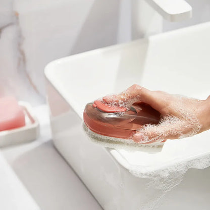 Cartufy™ Multifunctional Automatic Liquid Dispensing Cleaning Brush