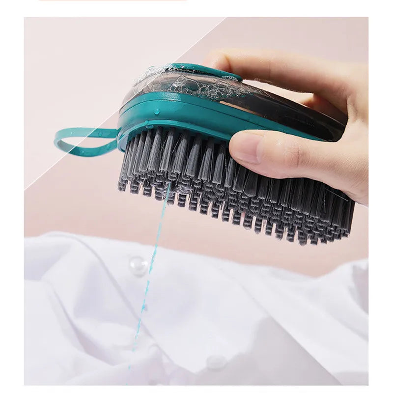 Cartufy™ Multifunctional Automatic Liquid Dispensing Cleaning Brush