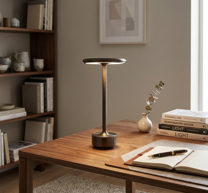 Stockholm Wireless LED Table Lamp | Touch-Control Dimmer Light