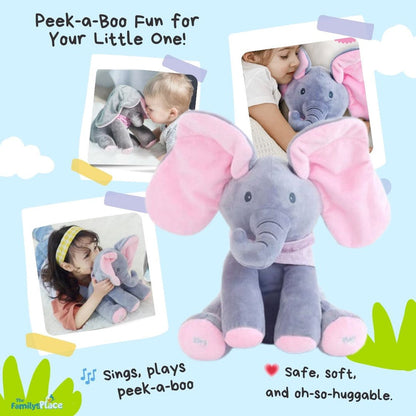 Cartufy™ Peek-a-Boo Talking Elephant