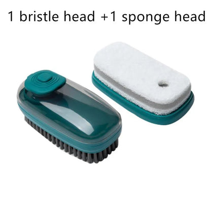 Cartufy™ Multifunctional Automatic Liquid Dispensing Cleaning Brush
