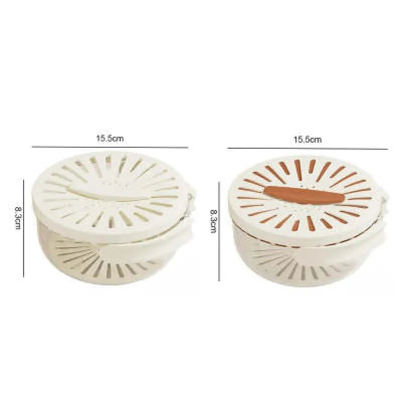 Cartufy™ Foldable Fruit Drain Basket & Refrigerator Crisper Box