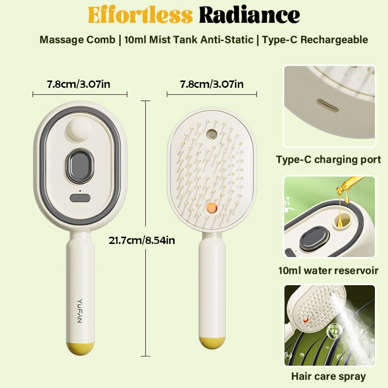Cartufy™ Dual-Sided Undercoat Rake for Dogs & Cats