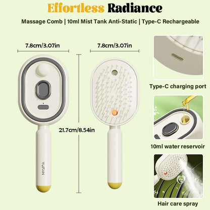 Cartufy™ Dual-Sided Undercoat Rake for Dogs & Cats