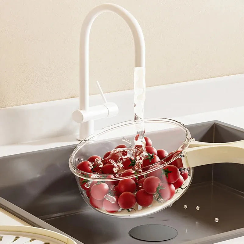 Cartufy™ Foldable Fruit Drain Basket & Refrigerator Crisper Box