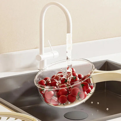 Cartufy™ Foldable Fruit Drain Basket & Refrigerator Crisper Box