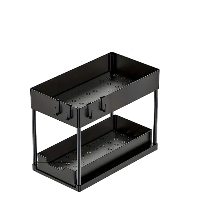 Cartufy™ 2-Tier Under Sink Organiser