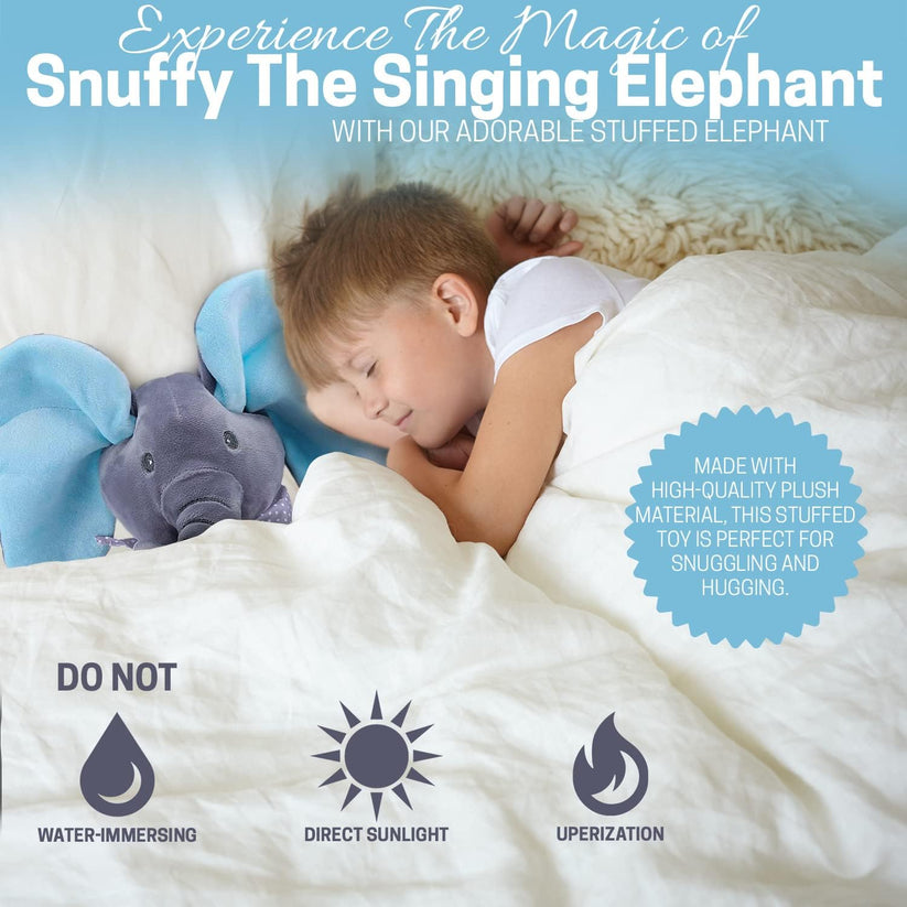 Cartufy™ Peek-a-Boo Talking Elephant