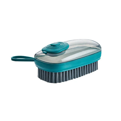 Cartufy™ Multifunctional Automatic Liquid Dispensing Cleaning Brush
