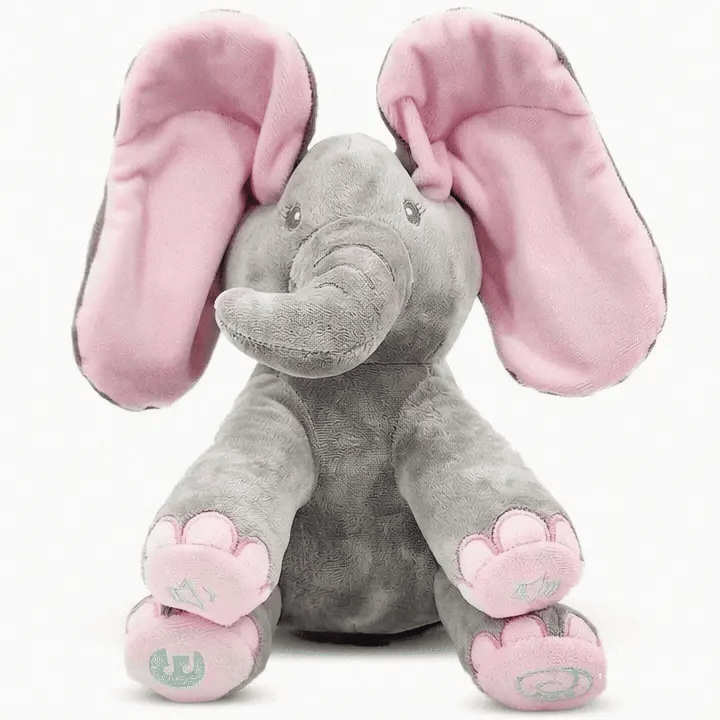 Cartufy™ Peek-a-Boo Talking Elephant