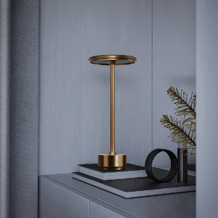 Stockholm Wireless LED Table Lamp | Touch-Control Dimmer Light