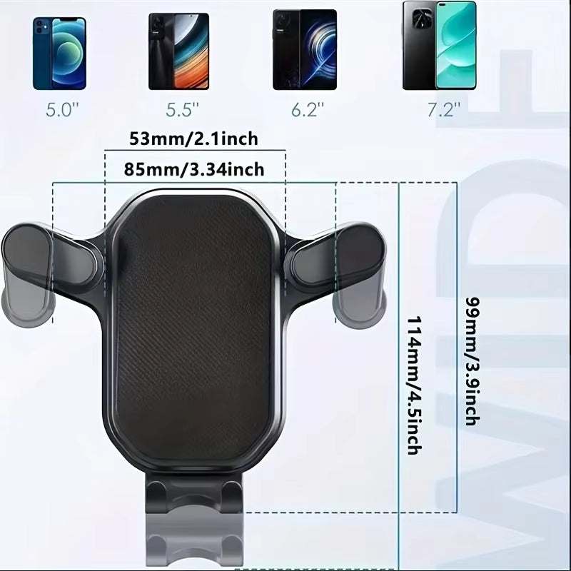 Fall-Proof Air Vent Car Phone Mount Holder | 360° Rotation