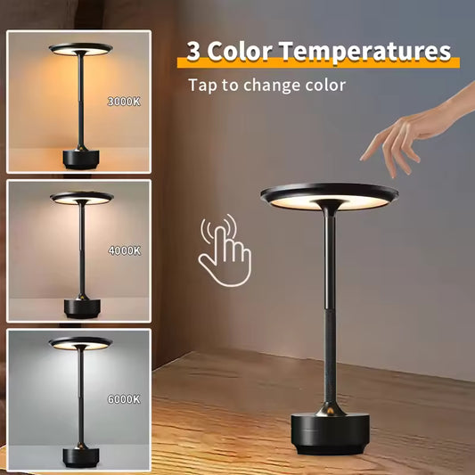 Stockholm Wireless LED Table Lamp | Touch-Control Dimmer Light