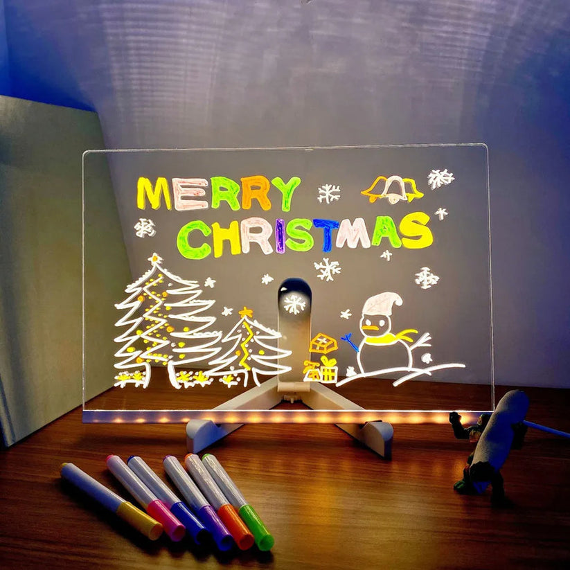 Cartufy™ LED Drawing Board | Screen-Free Creative Art Toy for Kids & Toddlers