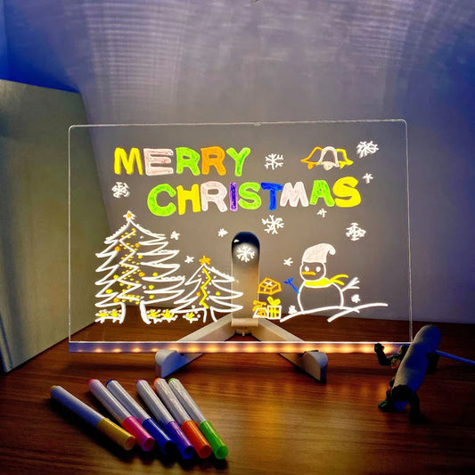 Cartufy™ LED Drawing Board | Screen-Free Creative Art Toy for Kids & Toddlers
