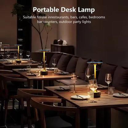 Stockholm Wireless LED Table Lamp | Touch-Control Dimmer Light