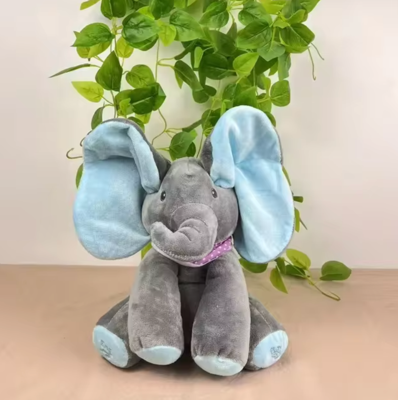 Cartufy™ Peek-a-Boo Talking Elephant