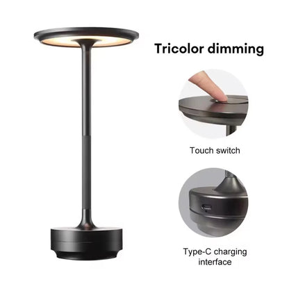 Cartufy™ Portable Touch-Controlled Rechargeable Nightlight for Living Room & Bedroom