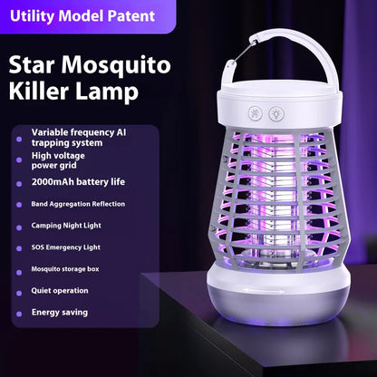 Cartufy™ Rechargeable Mosquito Killer Lamp