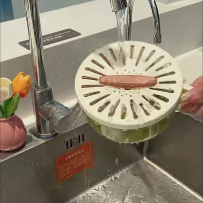 Cartufy™ Foldable Fruit Drain Basket & Refrigerator Crisper Box