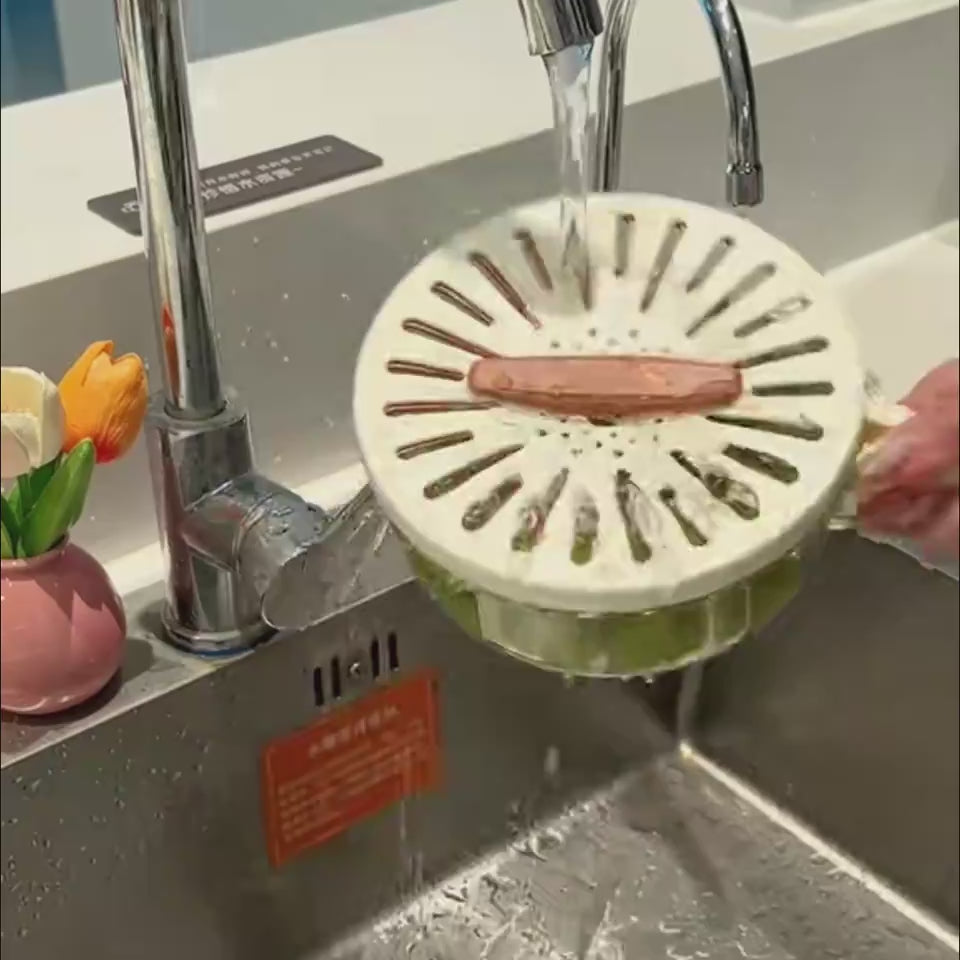 Cartufy™ Foldable Fruit Drain Basket & Refrigerator Crisper Box